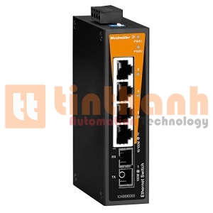 1240880000 - Bộ chia mạng Ethernet IE-SW-BL05-4TX-1ST Weidmuller