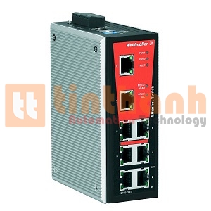 1240940000 - Bộ chia mạng Ethernet IE-SW-VL08MT-8TX Weidmuller