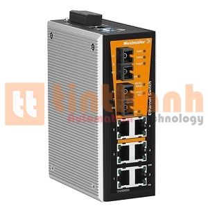 1240990000 - Bộ chia mạng Ethernet IE-SW-VL08MT-6TX-2ST Weidmuller