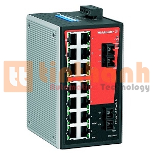 1241030000 - Bộ chia mạng Ethernet IE-SW-VL16-14TX-2SC Weidmuller