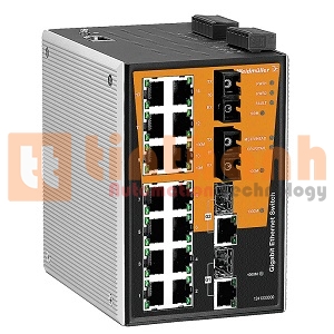 1241330000 - Bộ chia mạng Ethernet IE-SW-PL18M-2GC14TX2SC Weidmuller