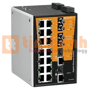 1241340000 - Bộ chia mạng Ethernet IE-SW-PL18M-2GC14TX2ST Weidmuller