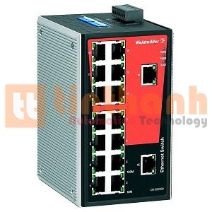 1286590000 - Bộ chia mạng Ethernet IE-SW-VL16T-16TX Weidmuller
