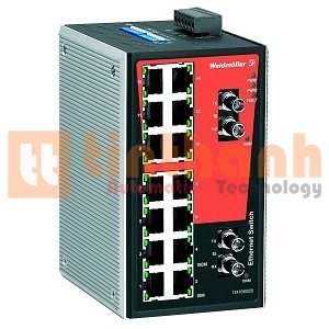 1286620000 - Bộ chia mạng Ethernet IE-SW-VL16T-14TX-2ST Weidmuller