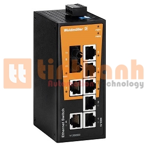 1412090000 - Bộ chia mạng Ethernet IE-SW-BL08-7TX-1ST Weidmuller