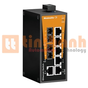 1412110000 - Bộ chia mạng Ethernet IE-SW-BL08-6TX-2SCS Weidmuller