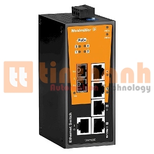 1504250000 - Bộ chia mạng Ethernet IE-SW-BL06-1TX-4POE-1SC Weidmuller