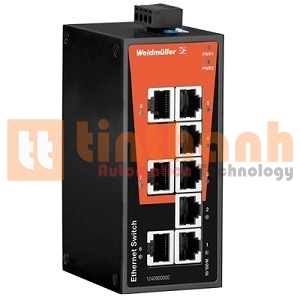 2682170000 - Bộ chia mạng Ethernet IE-SW-EL08-6TX-2SC Weidmuller
