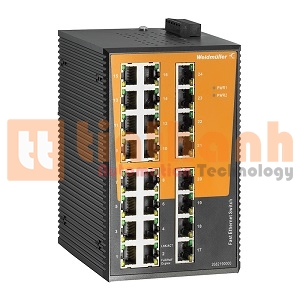 2682190000 - Bộ chia mạng Ethernet IE-SW-EL24-24TX Weidmuller