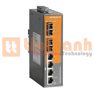 2682390000 - Bộ chia mạng Ethernet IE-SW-EL06-4POE-2SC Weidmuller