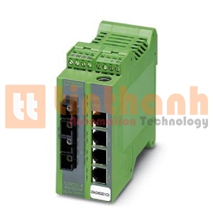 2832658 - Bộ chia mạng Ethernet FL SWITCH LM 4TX/2FX Phoenix Contact