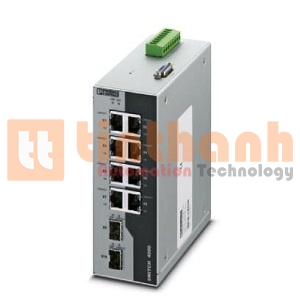2891062 - Bộ chia mạng Ethernet FL SWITCH 4008T-2SFP Phoenix Contact