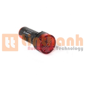 PB0-LB22-220R - Flash Buzzer Q22mm 220V AC-DC Red Plastim