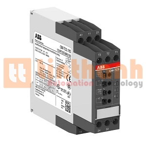 1SVR730740R0200 - Relay điện tử giám sát nhiệt độ CM-TCS 0...+100°C ABB