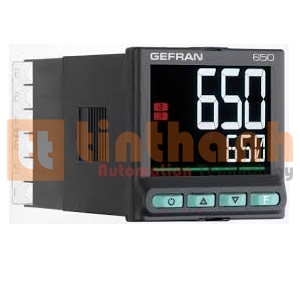 650-R-RR0-00000-0-G - Bộ điều khiển nhiệt độ 650 PID Gefran