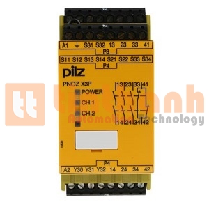 777313 - Relay an toàn PNOZ X3P 24-240VACDC Pilz