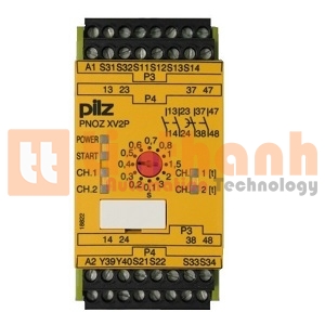 777502 - Relay an toàn PNOZ XV2P 3/24VDC 2n/o 2n/o t Pilz