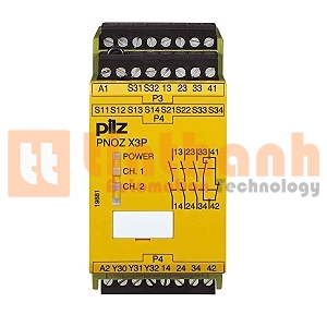 787313 - Relay an toàn PNOZ X3P C 24-240VACDC Pilz