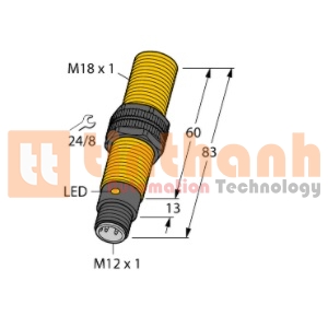 BC5-S18-AP4X-H1141/S250 - Cảm biến điện dung Turck