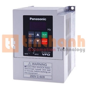 BFV00042G - Biến tần VF0 1P 200V 0.4KW Panasonic
