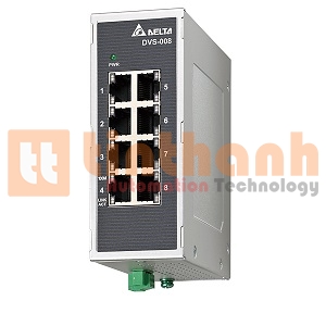 DVS-008I00 - Bộ chia mạng Ethernet 8 Ports Delta