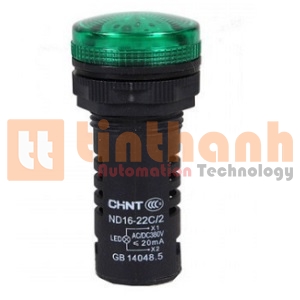 ND16-22C/2 - Đèn báo pha phi 22mm LED AC/DC CHINT