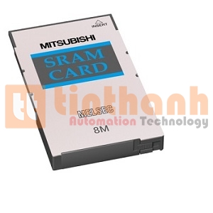 Q3MEM-8MBS - Memory card SRAM 8MB PLC Q Mitsubishi
