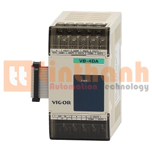 VB-4DA - Mô đun analog AO 4 kênh 8-bit  Vigor