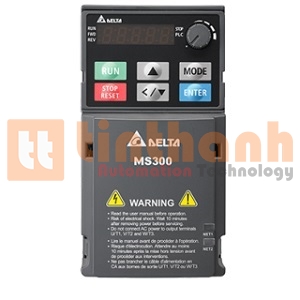 VFD5A5MS43AFSAA - Biến tần MS300 3 Phase 2.2KW Delta