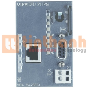 214-2BE03 - Bộ lập trình 200V CPU 214PG VIPA Yaskawa