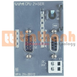 214-2BS13 - Bộ lập trình 200V CPU 214SER RS232 VIPA Yaskawa