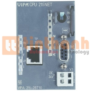 215-2BT13 - Bộ lập trình 200V CPU 215NET PG VIPA Yaskawa