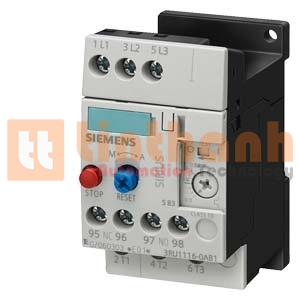3RU1116-1AB1 - Relay nhiệt bảo vệ Motor 3RU1 1.1...1.6A Siemens