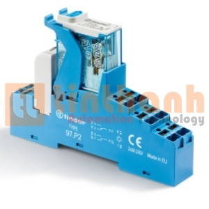 4C.P2.8.012.0060 - Relay giao tiếp (nPDT) 12V 2 cực 8A Finder