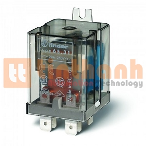 65.31.8.012.0000 - Relay công suất (SPST) 12V 20A Finder