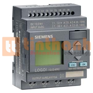 6ED1052-1MD00-0BA6 - Bộ lập trình Logo! 12/24RC Siemens