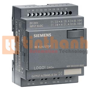 6ED1052-2CC01-0BA6 - Bộ lập trình Logo! 24CO Siemens
