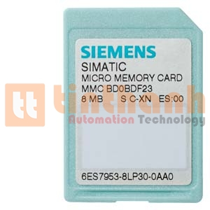 6ES7953-8LP20-0AA0 - Thẻ nhớ 8 MB S7-300 Siemens