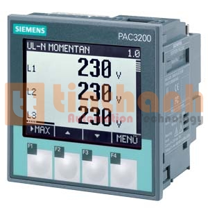 7KM2111-1BA00-3AA0 - Thiết bị đo điện năng SENTRON 7KM PAC3200 Siemens