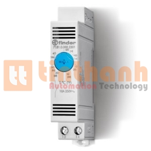 7T.81.0.000.2401 - Bộ điều khiển nhiệt và độ ẩm (nPDT-NO) 10A Finder