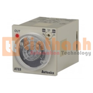 ATE8-46 - Bộ định thời loại núm vặn On-delay 48x48mm Autonics