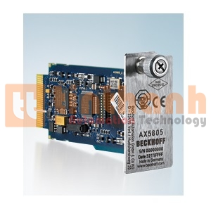 AX5806-0000 - Card tùy chọn TwinSAFE AX5000 Beckhoff