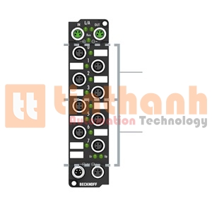 EP2328-0001 - EtherCAT Box digital 4 input / 4 output 24VDC Beckhoff