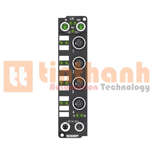 EP3204-0002 - EtherCAT Box 4 kênh analog input RTD Beckhoff