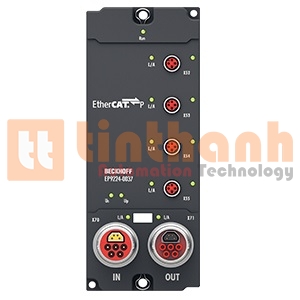 EP9224-0037 - EtherCAT Box phân phối điện 4 kênh Beckhoff
