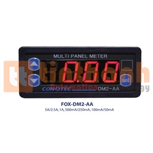 FOX-DM2-DA - Đồng hồ đo đa năng 5VA 0-50°C Conotec