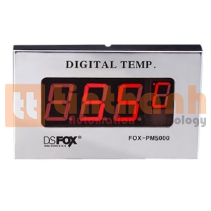 FOX-PM5000 - Bộ điều khiển nhiệt độ -99 - +400˚C Conotec
