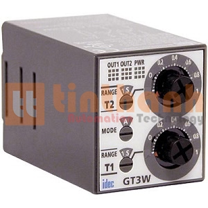 GT3W-A11AF20N - Timer đôi điện áp 100 - 240VAC IDEC