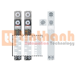 IL2300-B400 - Coupler Box digital 4 input / 4 output 24VDC Beckhoff