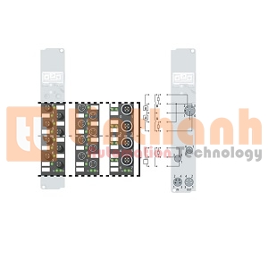 IL2302-B528 - Coupler Box digital 4 input / 4 output 24VDC Beckhoff